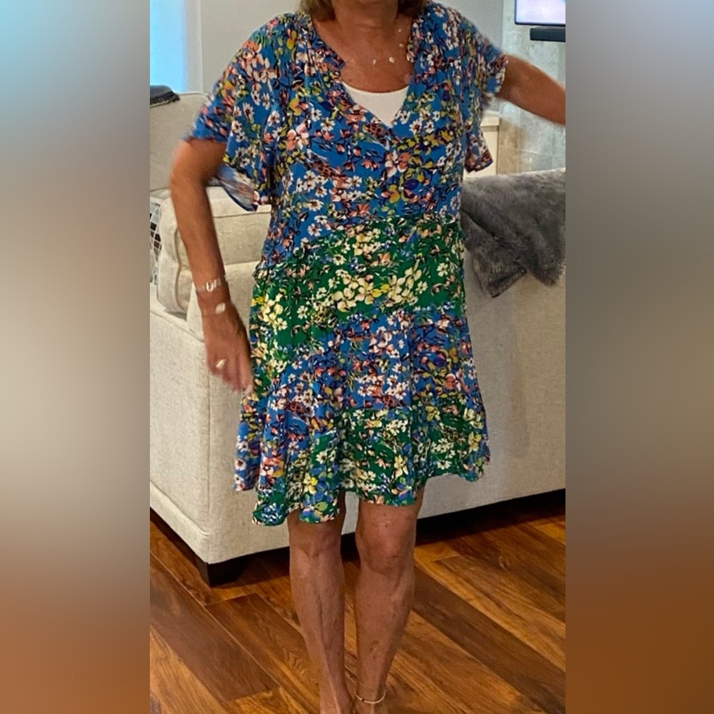 Anthropologie Robin Tiered Dress